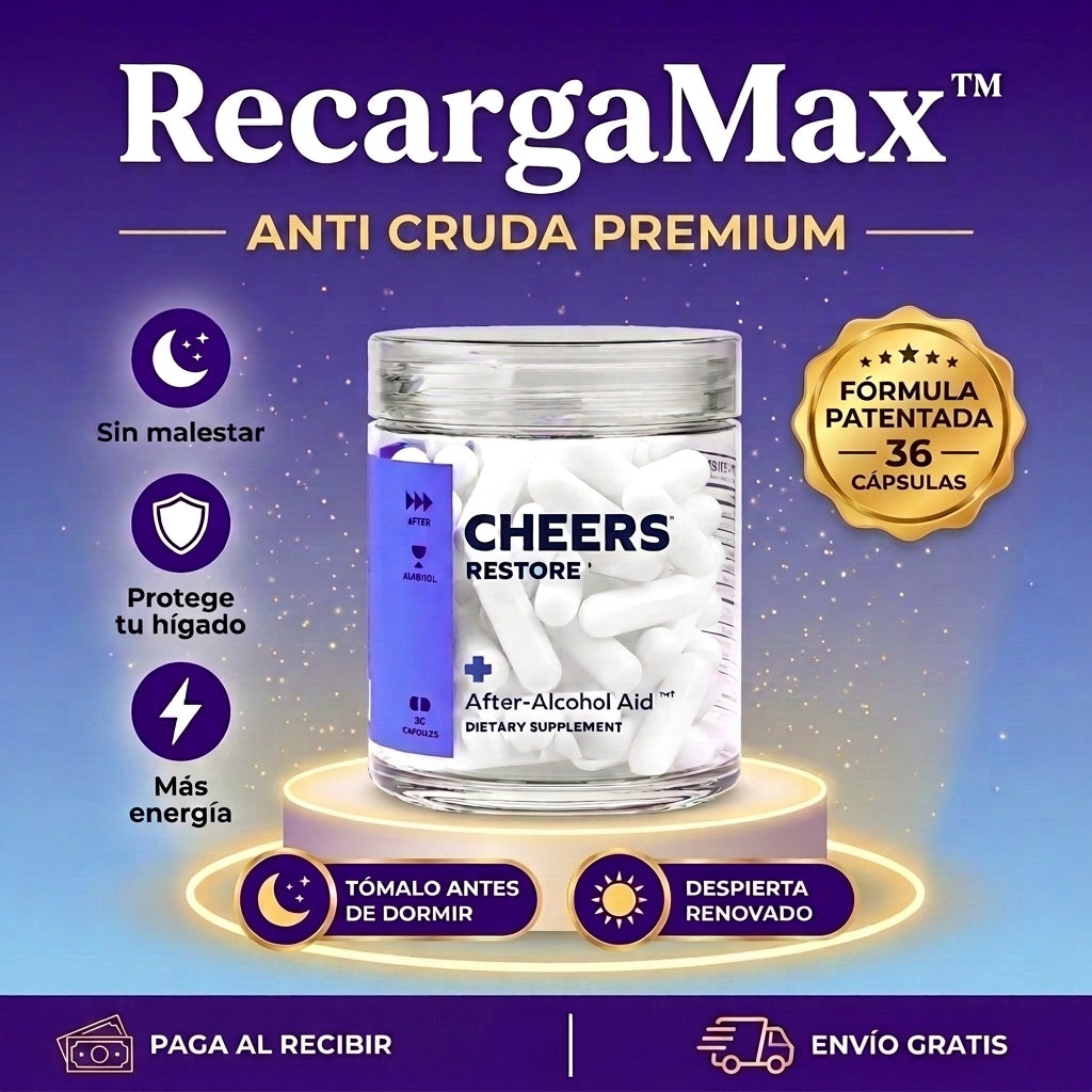 RecargaMax™ - Capsulas Anti Cruda