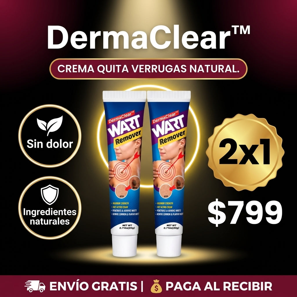 DermaClear™ - Crema Profesional Anti Verrugas