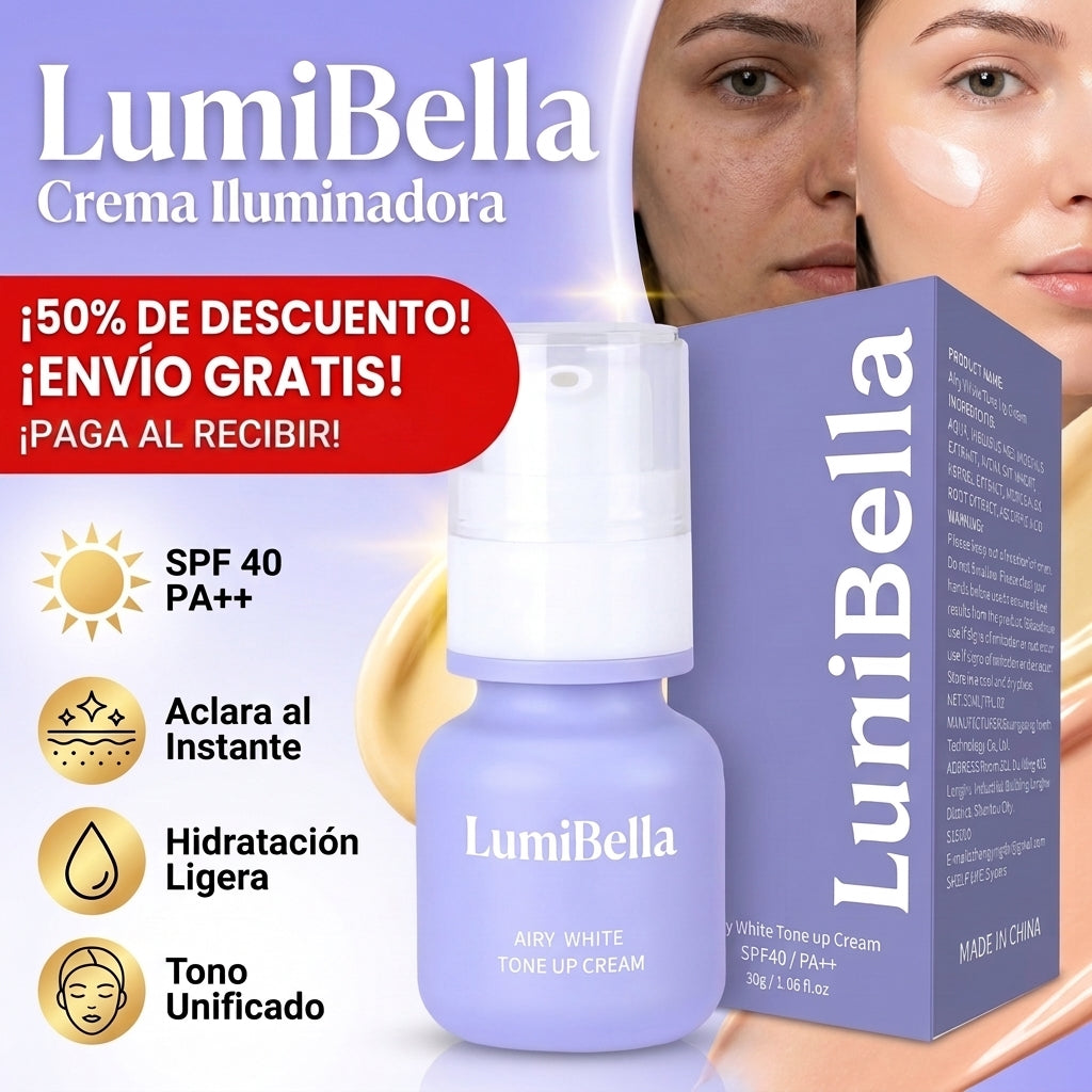 LumiBella™ – Crema iluminadora
