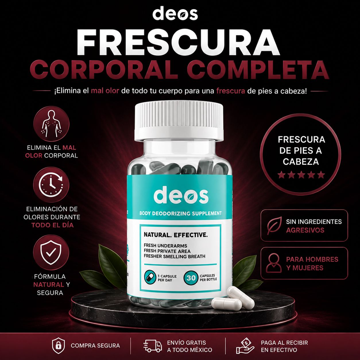 Deos - Suplemento Contra El Mal Olor